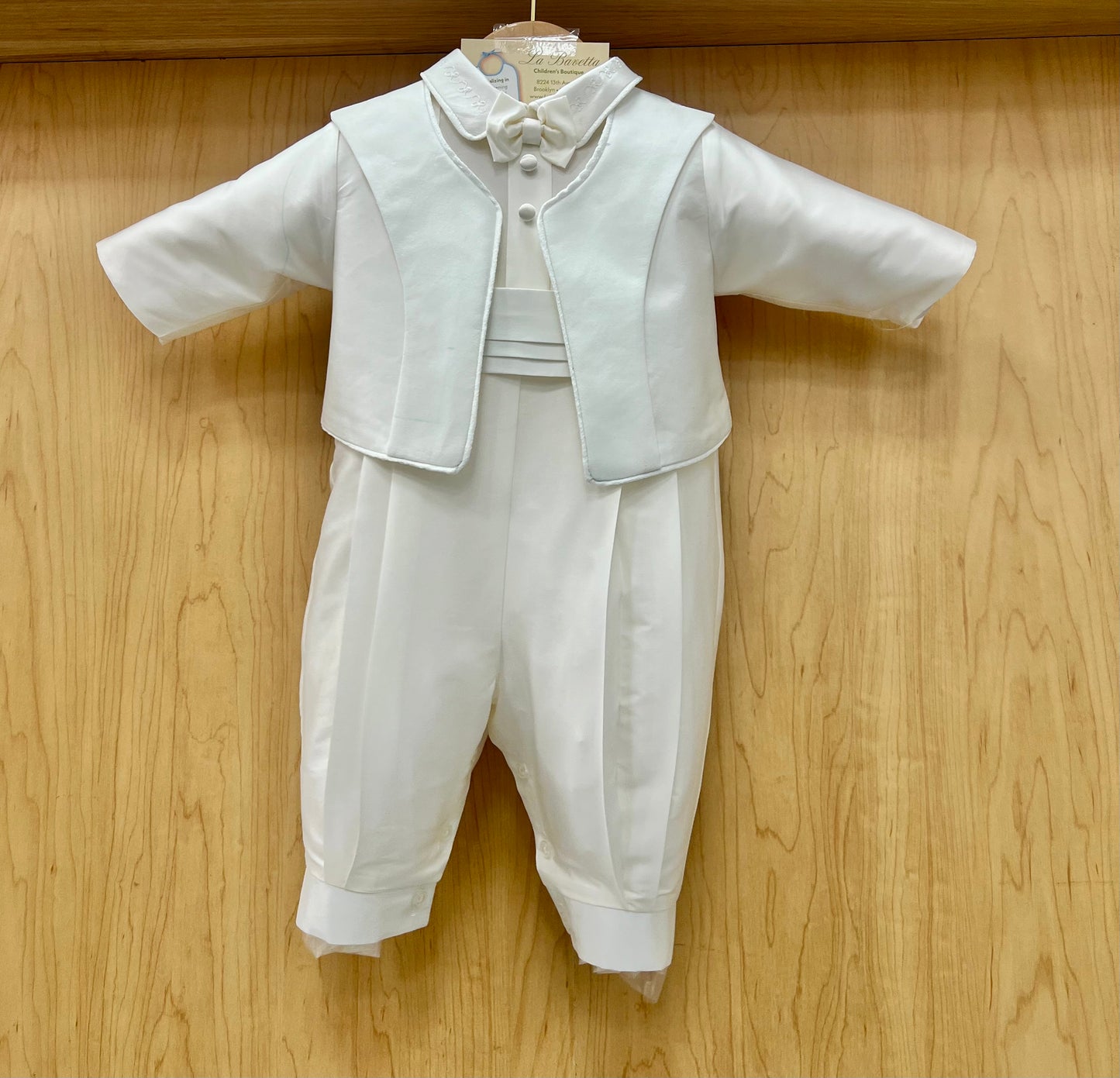 Robby C christening suit