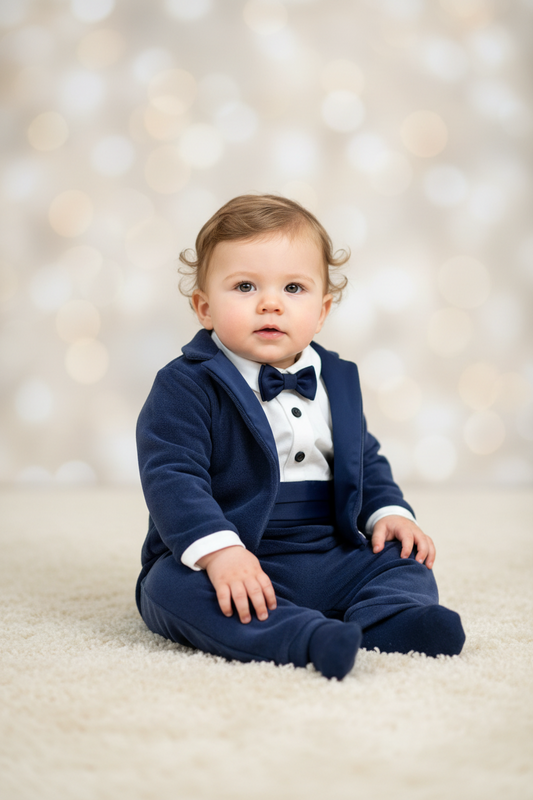 Bimbalo Baby Boys 1st Tuxedo made in Italy 7320