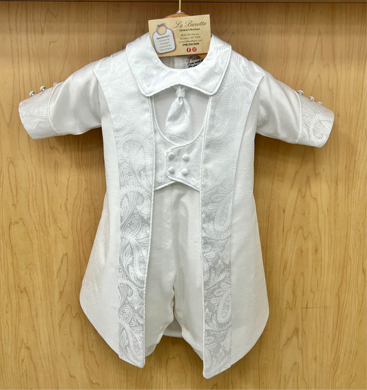 Piccolo Bacio Lucas Baptism  suit