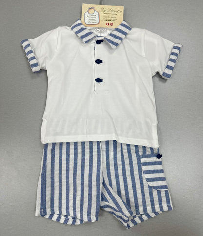 Boys Two-Piece Shorts Set - Premium Summer Outfit