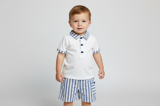 Boys Two-Piece Shorts Set - Premium Summer Outfit