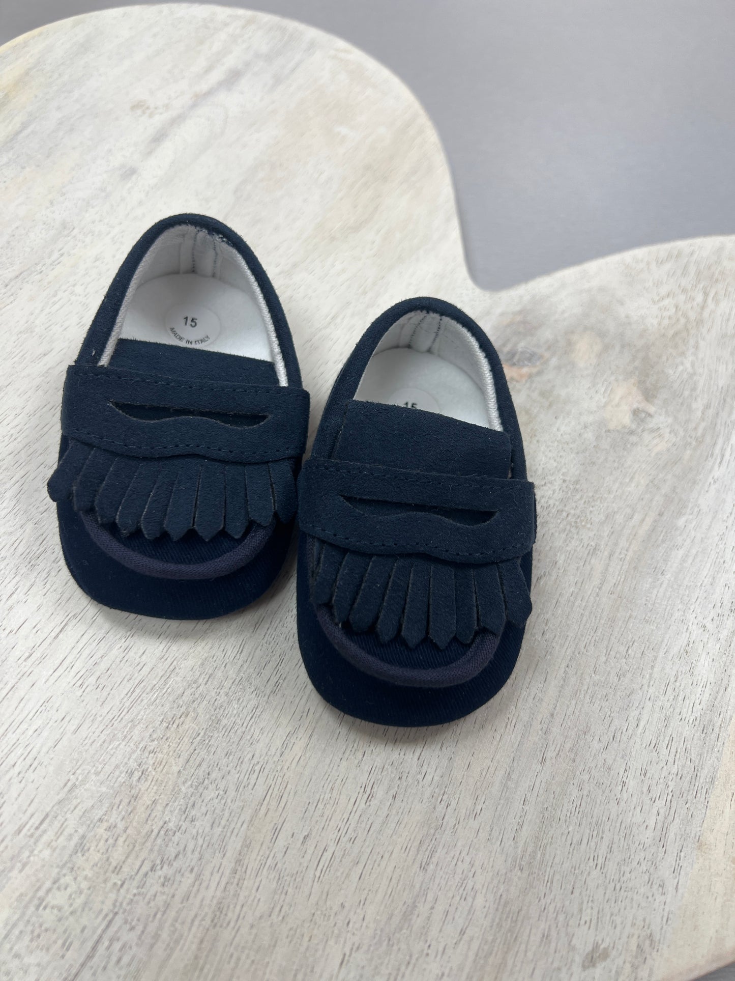 Bimbalo A4-28 baby boy navy or beige shoes