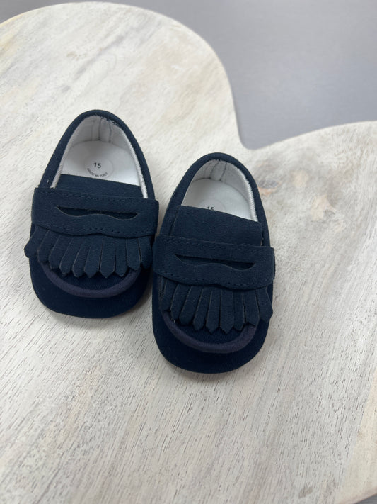 Bimbalo A4-28 baby boy navy or beige shoes