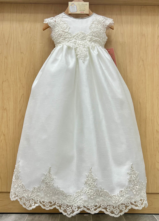 Piccolo Bacio Maggie christening Dress