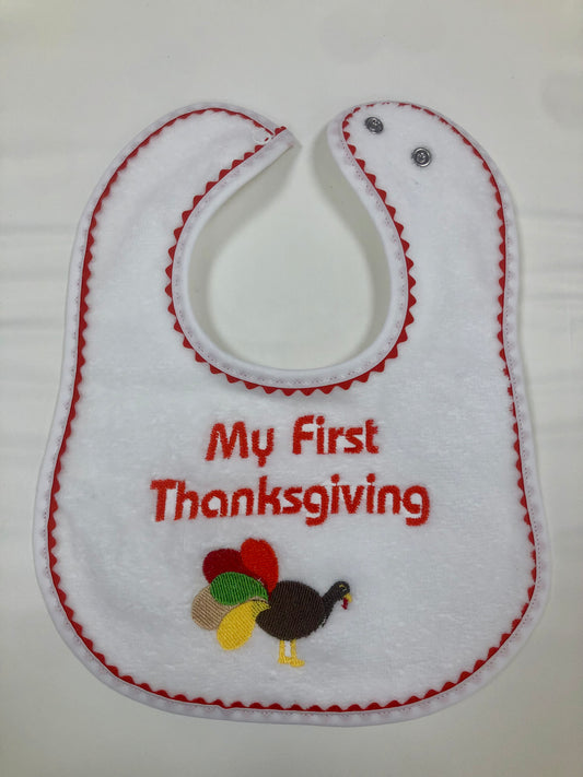 My First Thanksgiving Bib
