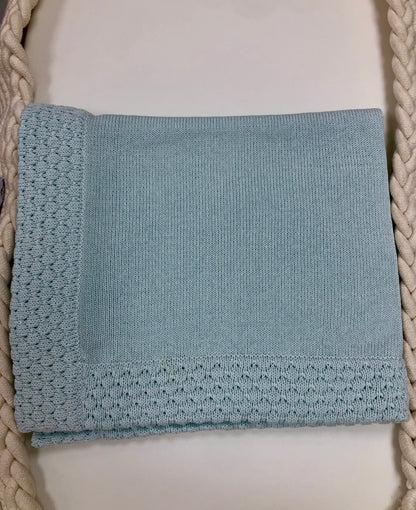 Baby Boy knit Blue take me home set George