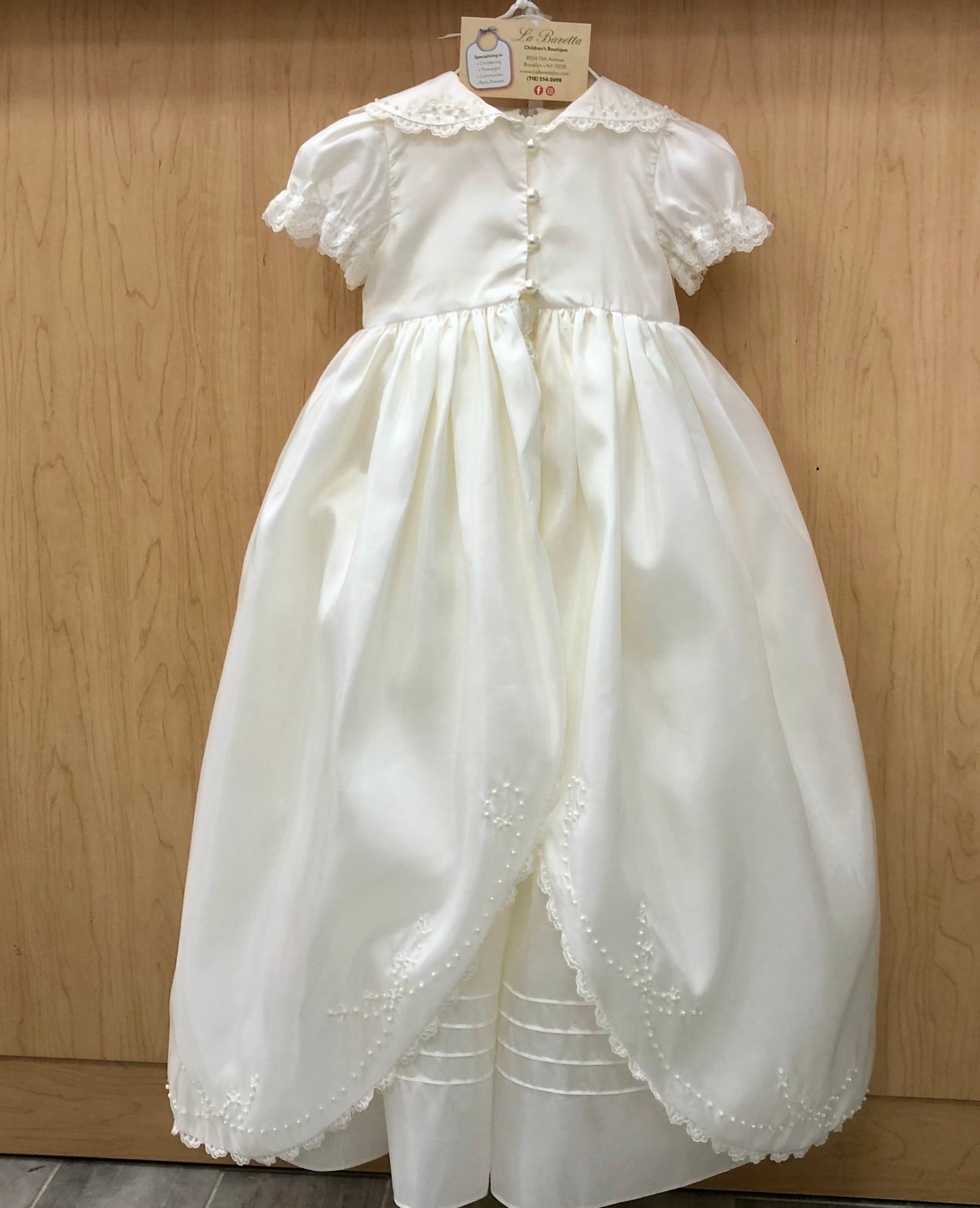 Sarah louise  christening Dress with coat