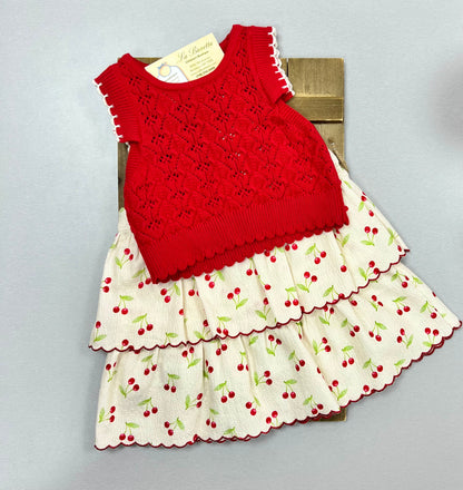 Dk409 2pc skirt set