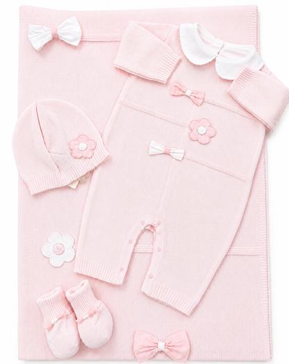 Take me home girls knit set made in Italy