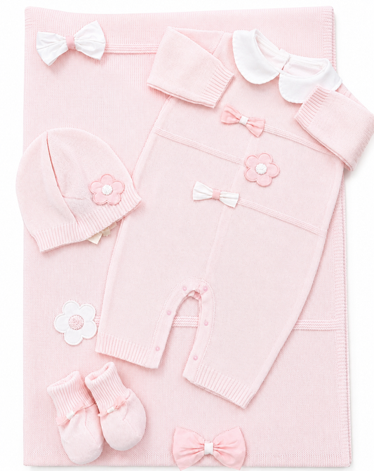 Take me home girls knit set made in Italy