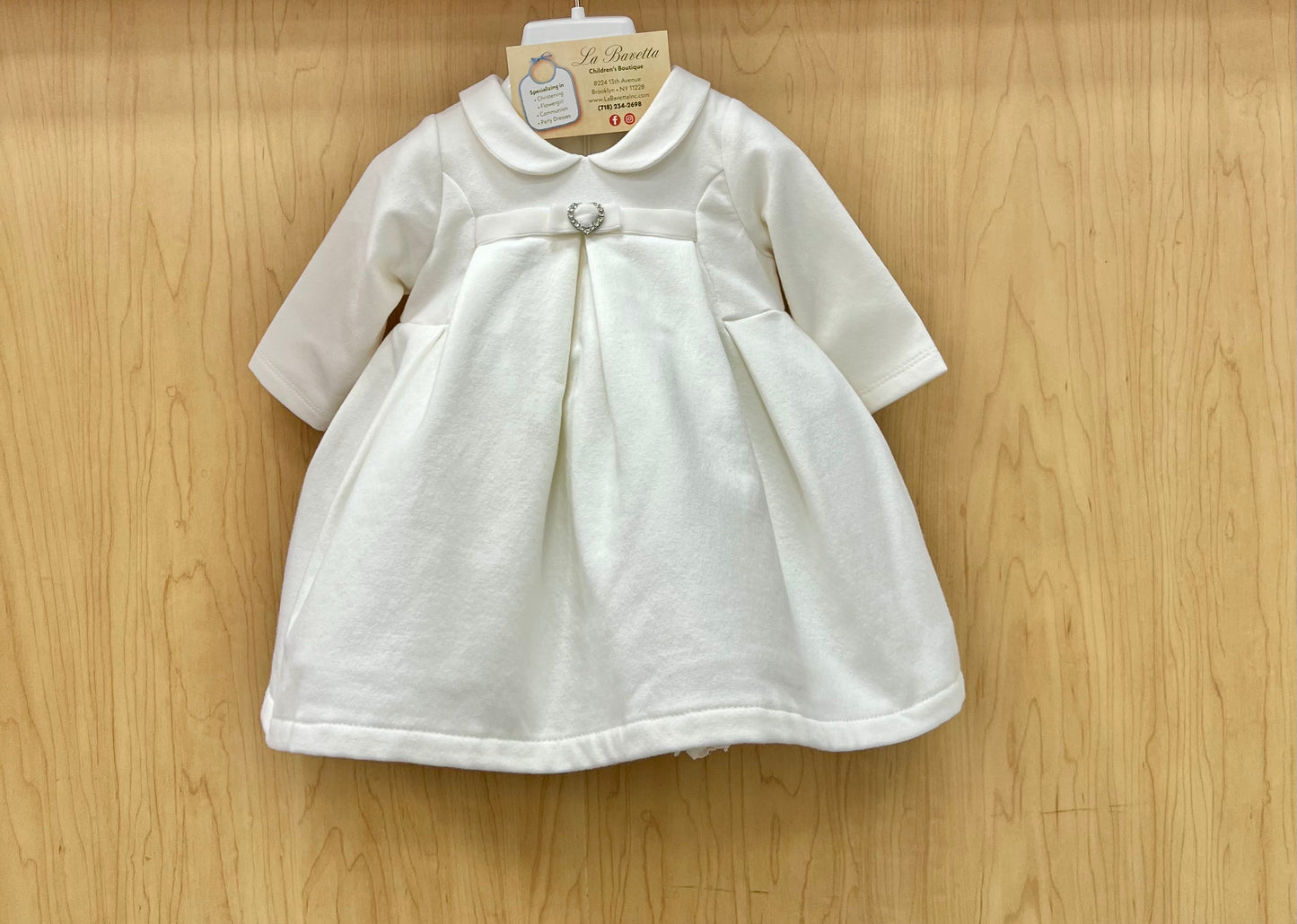 Diamond white elegant dress By Ninnaoh