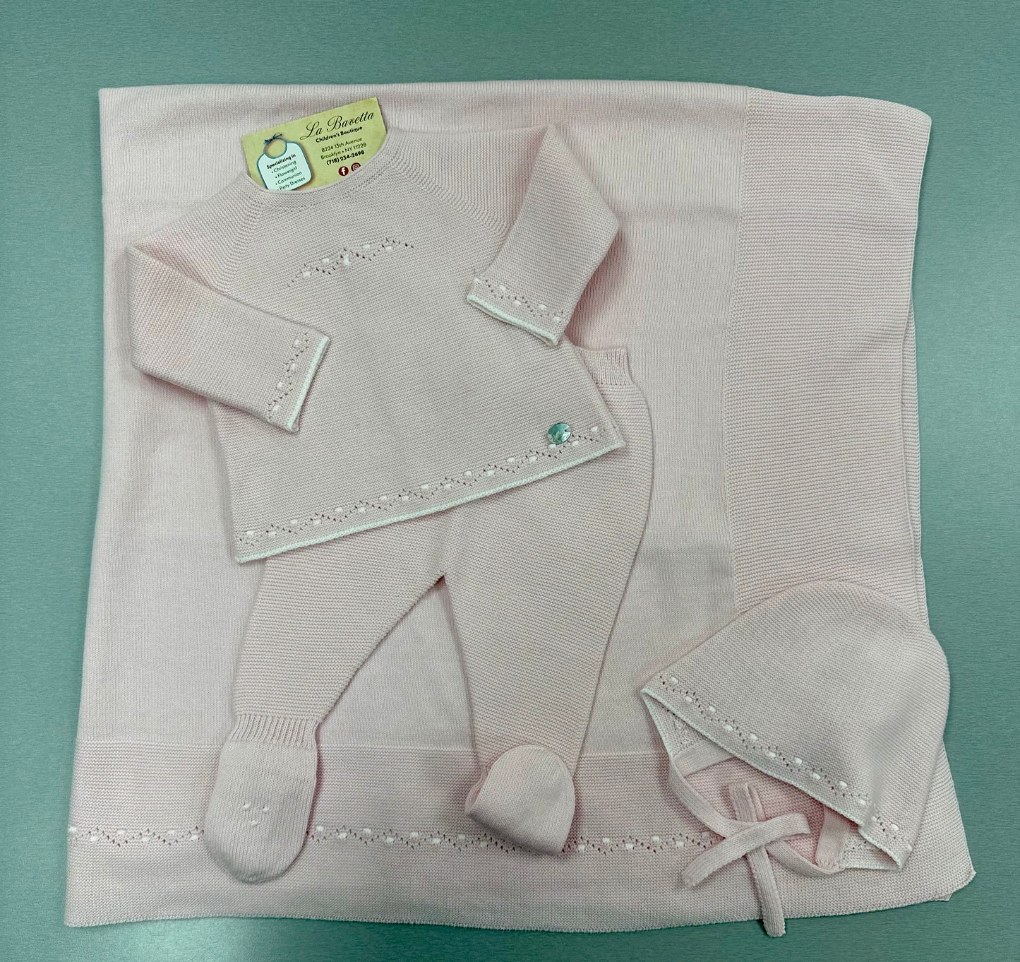 Cotton knit girls take me home set 004-10229 Martin Aranda