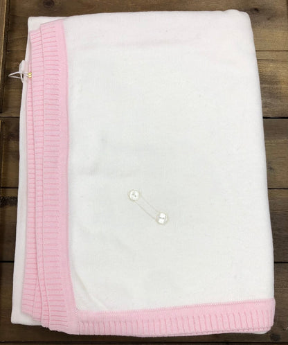 Pink Knit Baby Girl 3-Piece Take-Home Set