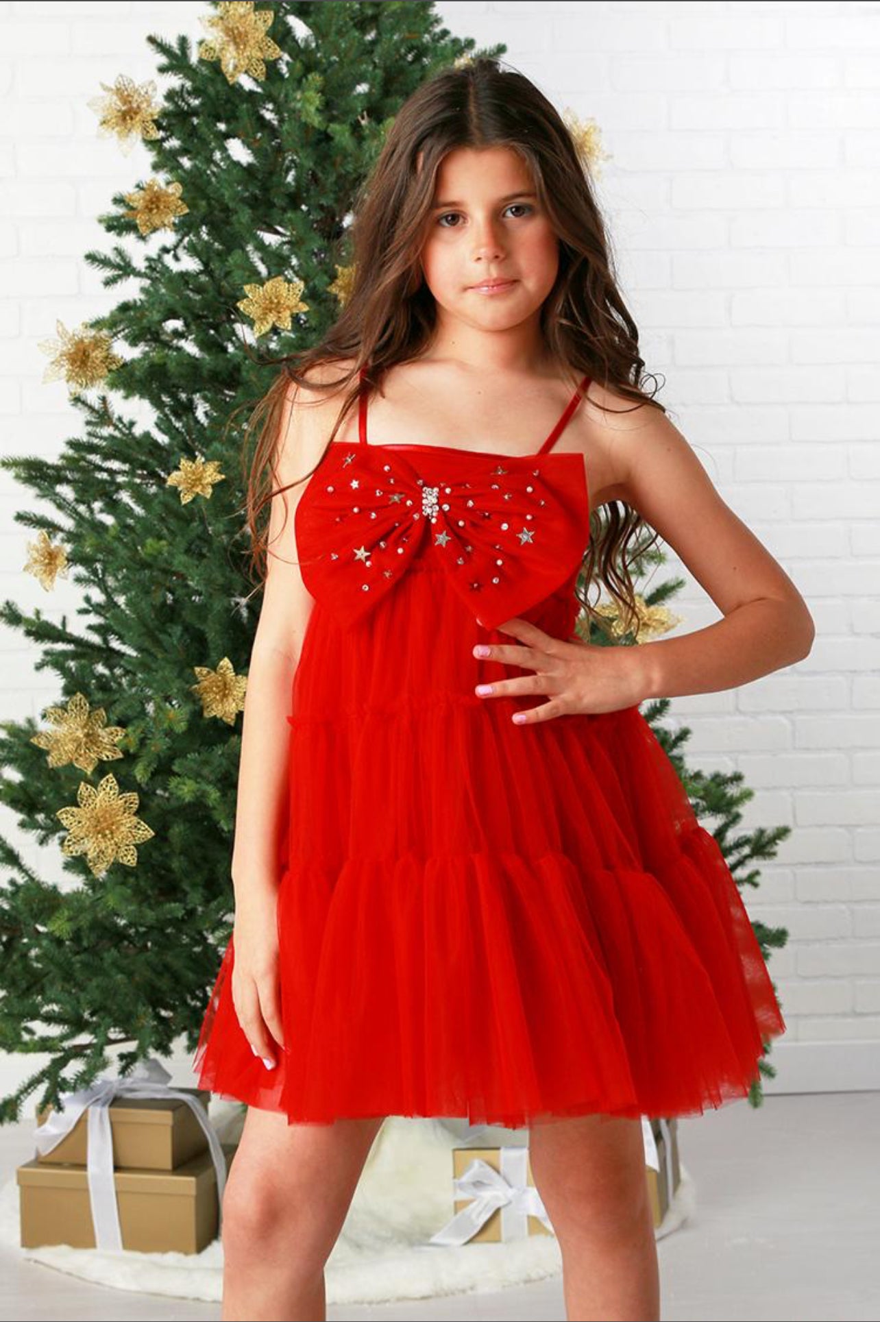 Bow Baby Doll Red Dress by ooh la la couture 5 Bow Baby Doll Red Dress by ooh la la couture 5