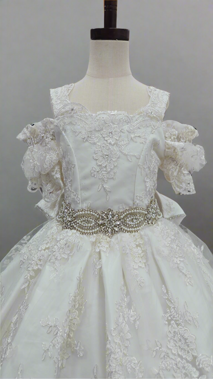 Marina custom couture communion Dress