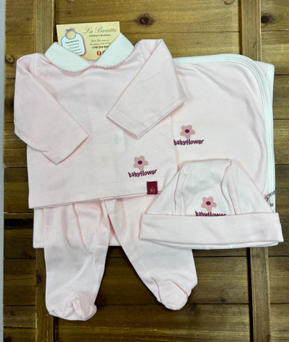 Babyflower Pink Take-Home Set — 3 Piece