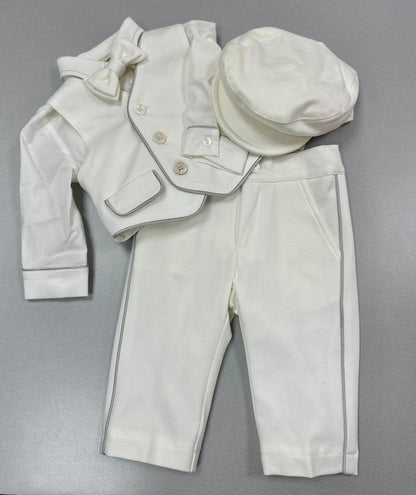 Boys Christening Outfit by Bimbalo | La Bavetta | New York