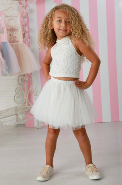 Pearl Kenna ooh la la couture skirt set