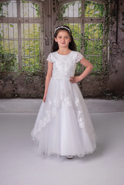 First Communion Dress Sweetie Pie sparkle 