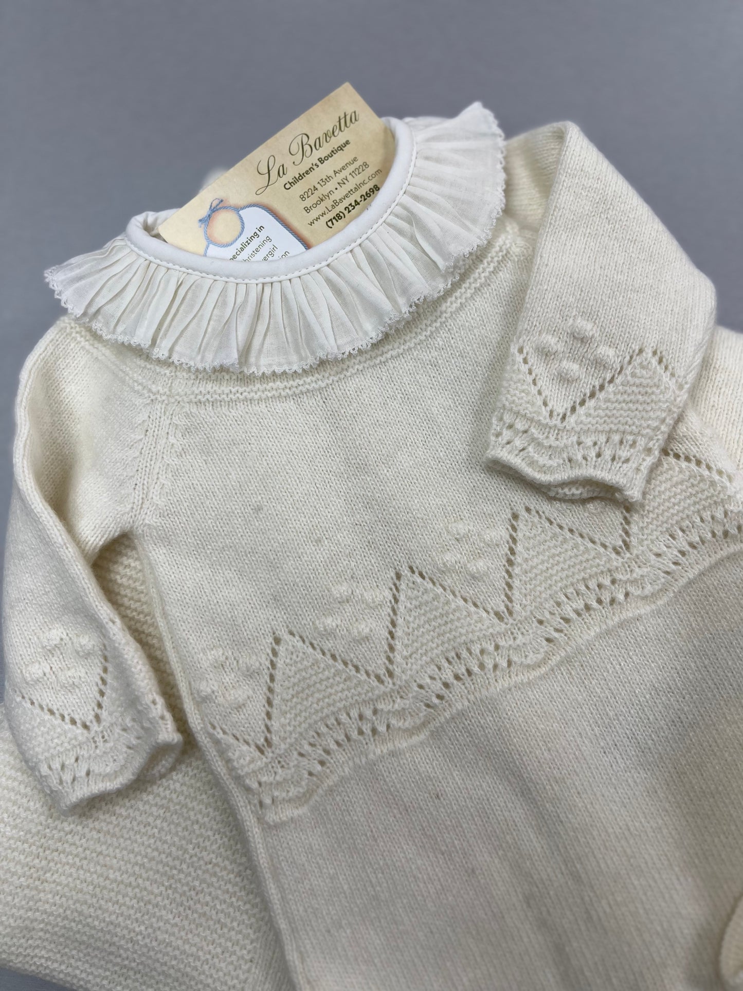 Take me home knit baby girls set