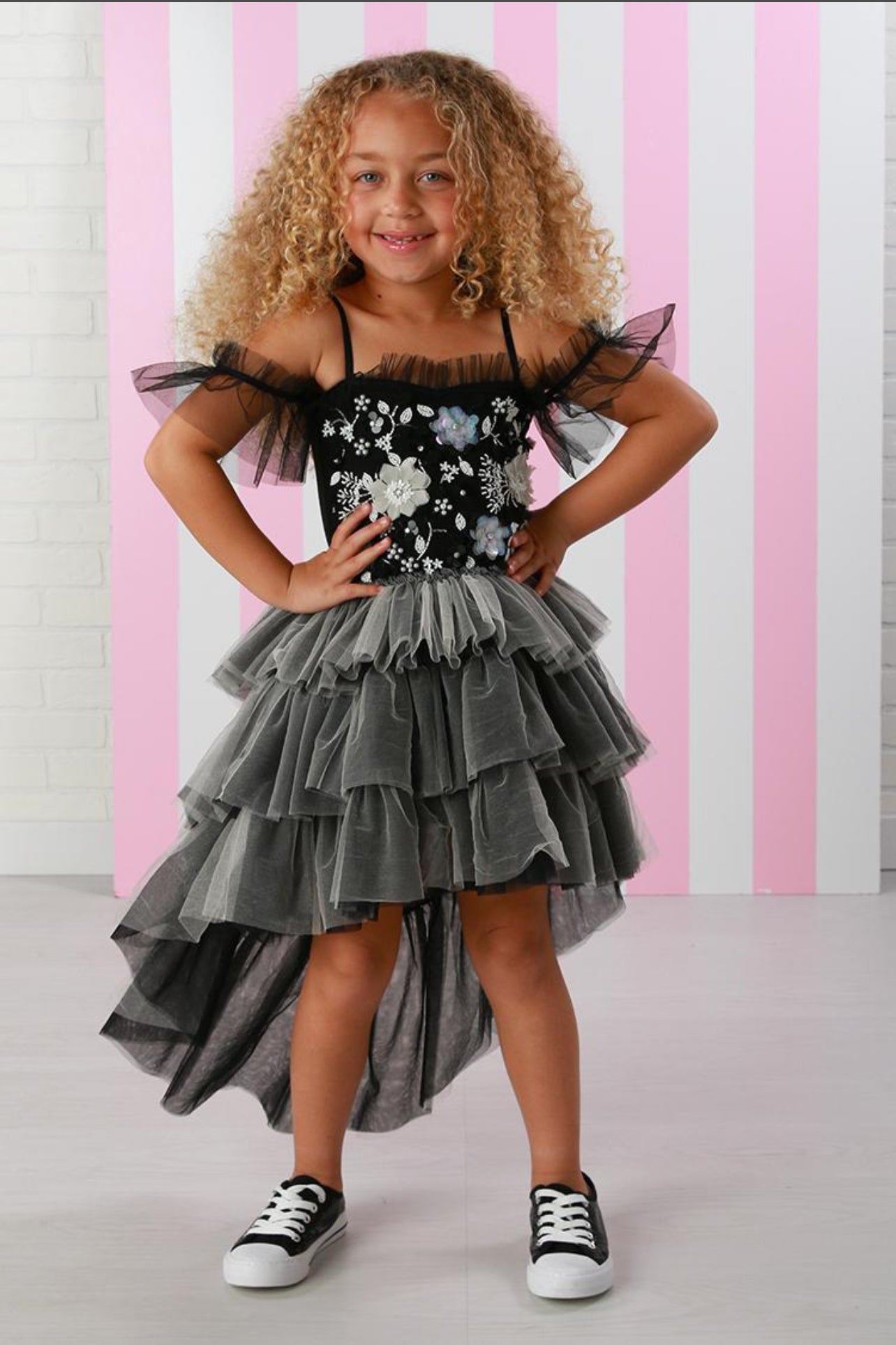 Jardin Chloe High low dress by ooh la la couture