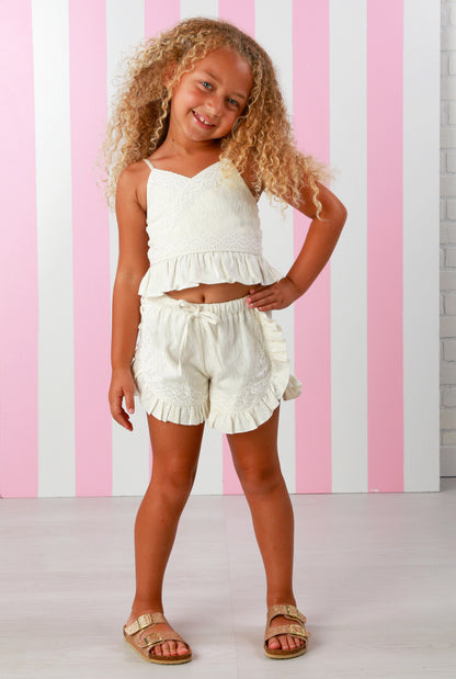 Aveline shorts set by ooh la la couture