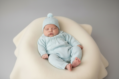 Baby Boy light blue romper Agustin