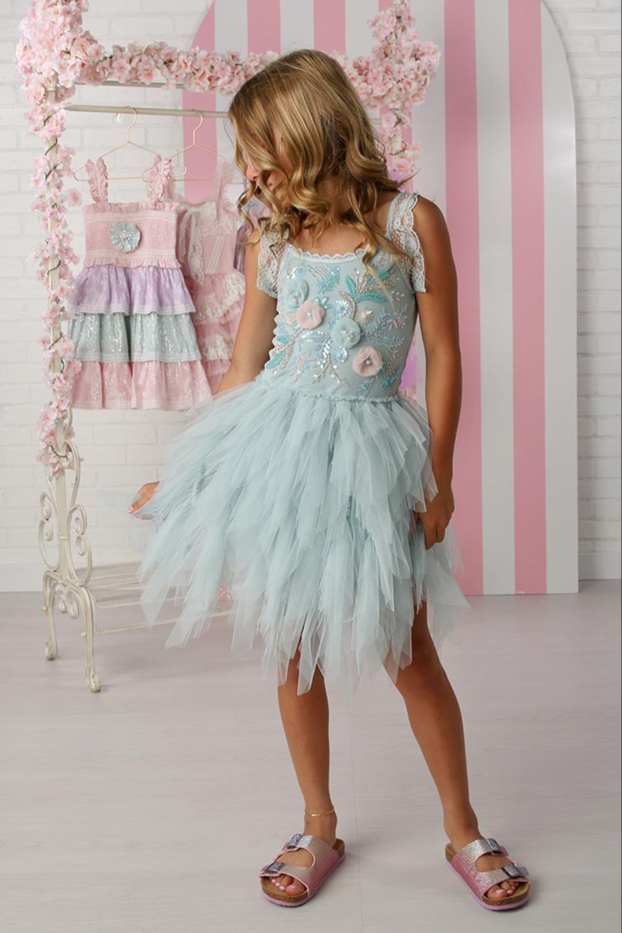 Fleur Emma ooh la la couture Girls Party Dress 12m