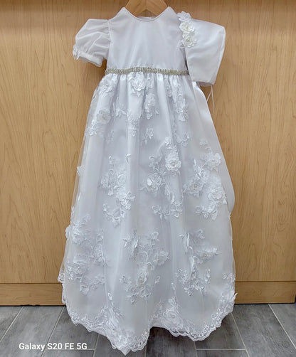 Pety Canar Christening Girl's Dress | Baptism | Childrens Store | NYC