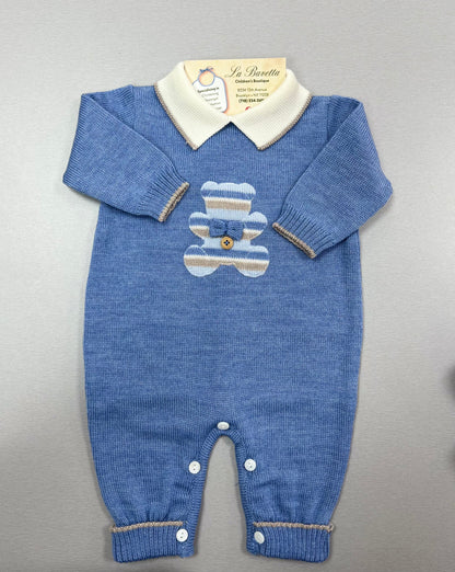 Baby boy take me home set made in Italy 6783