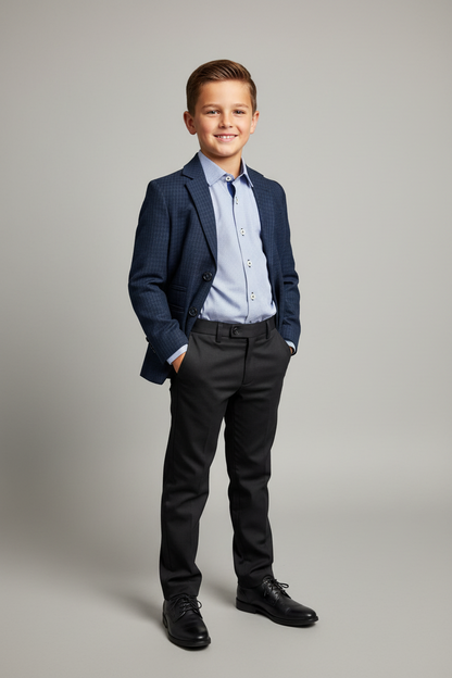 Leo & Zachary Boys Suit BlZ 499