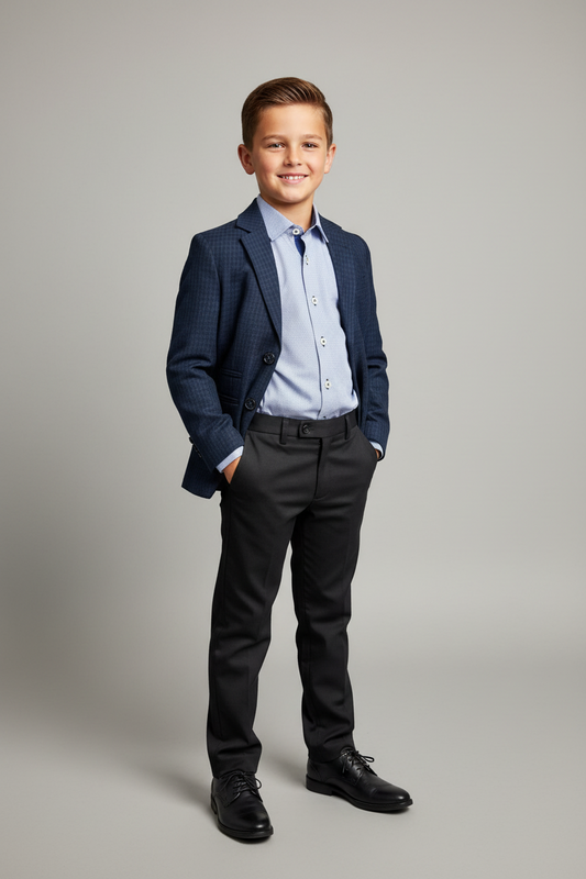 Leo & Zachary Boys Suit BlZ 499