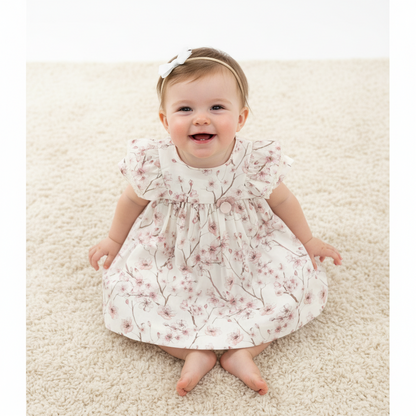 Precious Moments 2-Piece Baby Girl Dress Set
