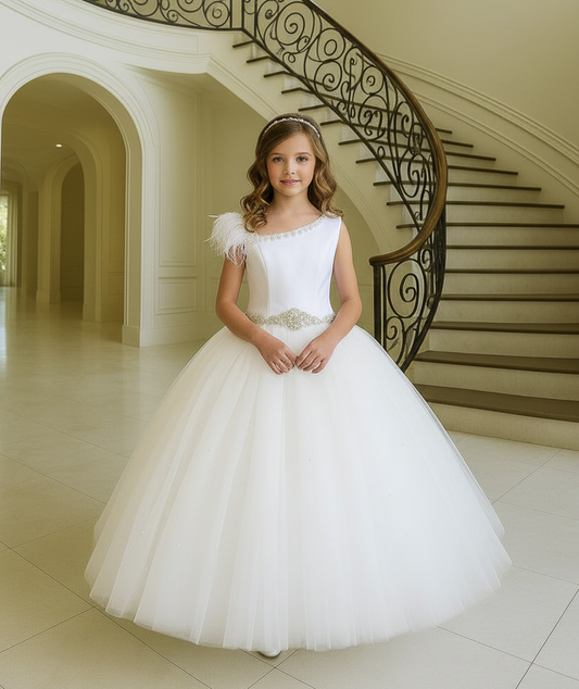 Riley communion Dress by Christie Helene