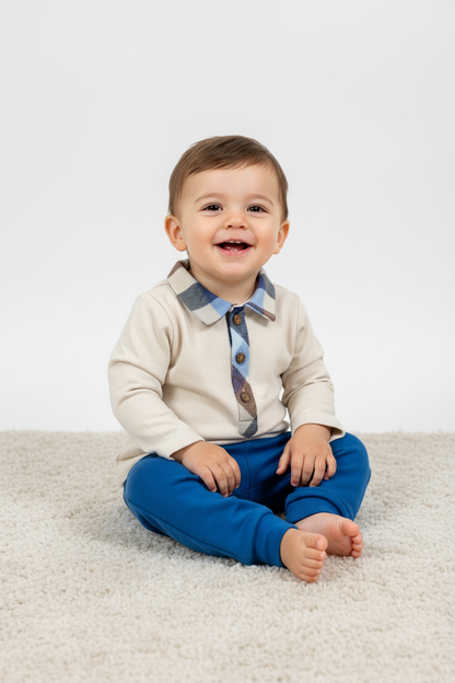 Baby Boys 2-Piece Pants Set by Deolinda