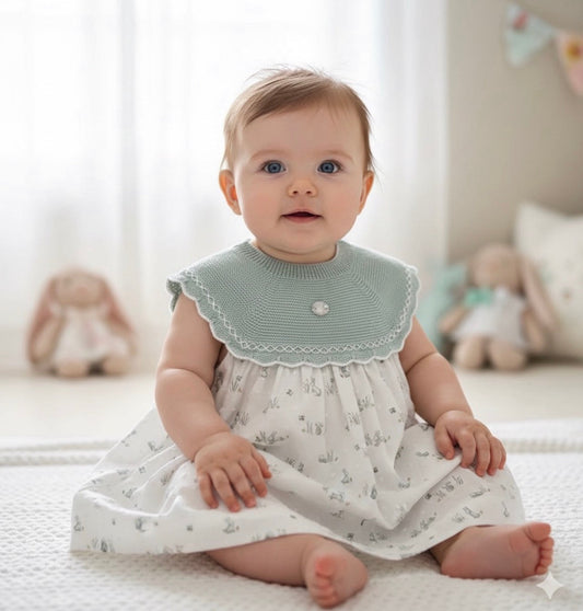 Sage Garden Knit Dress