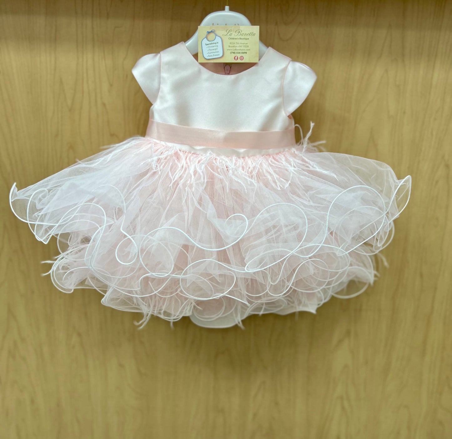 Bimabalo Blush/Pink 1st Birthday Party Dress 7419 labavettainc Bimabalo Blush/Pink 1st Birthday Party Dress 7419 labavettainc