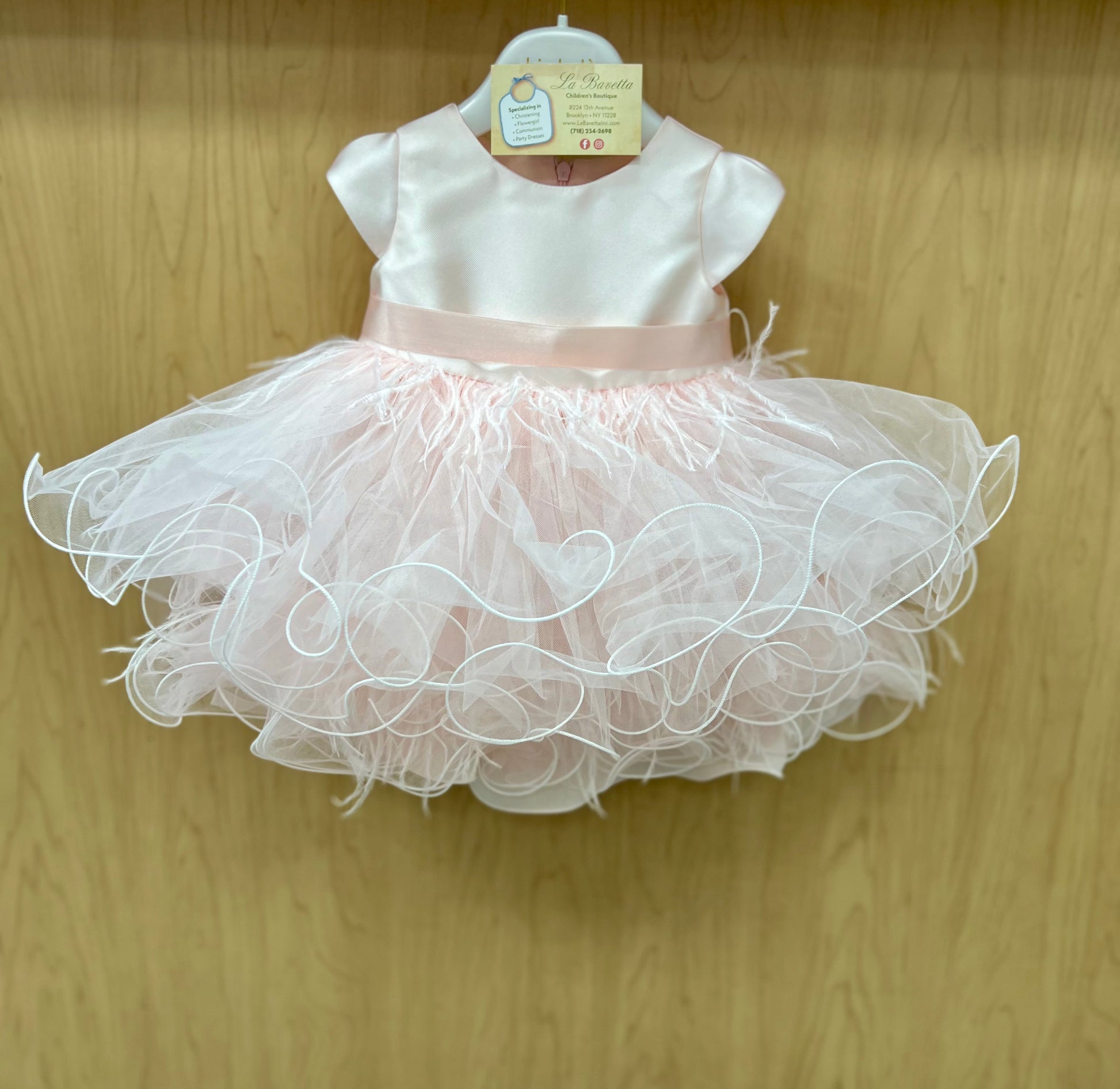 13th birthday dresses Bimabalo Blush/Pink 1st Birthday Party Dress 7419 – labavettainc