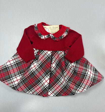 Baby Red Dress | A christmas present | La Bavetta | New York City labavettainc Baby Red Dress | A christmas present | La Bavetta | New York City labavettainc