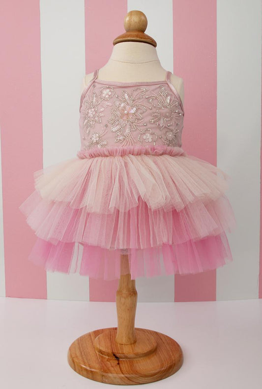 Pink Fleur Dress Baby