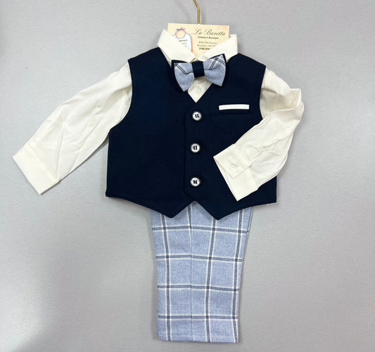 Bimbalo 3 pc Boys Suit | La Bavetta | Children's Boutique in Brooklyn