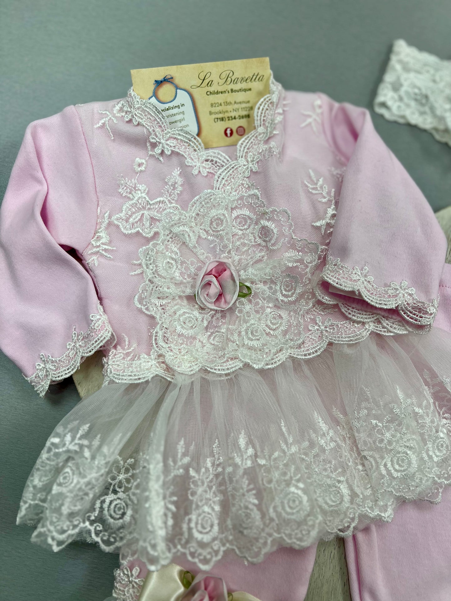 Katie Rose Breanna pink long sleeves 2pc set