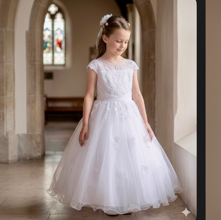 First Communion Dress - Sweetie Pie Collection