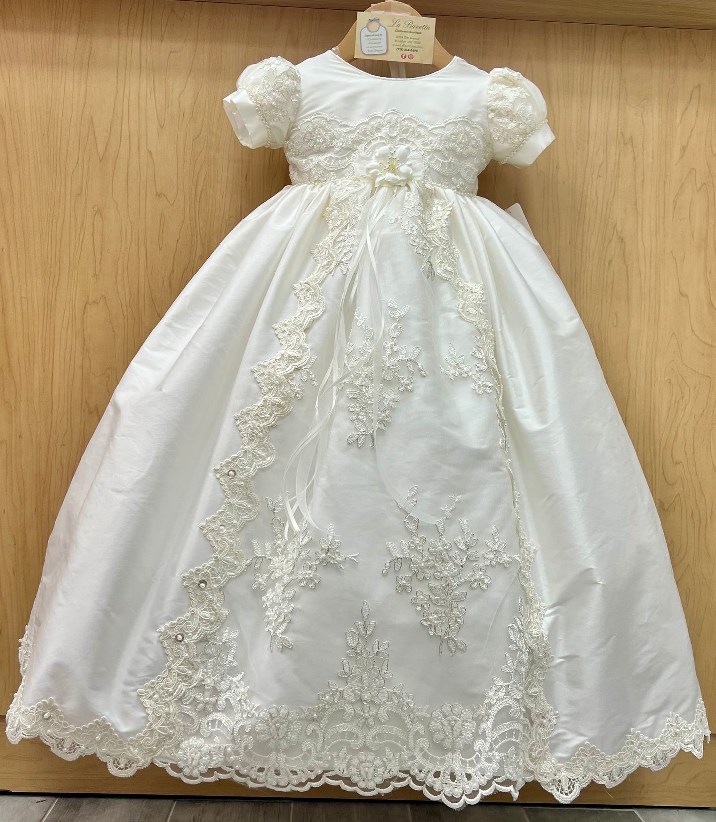 Carmela Christening Dress By Piccolo Bacio