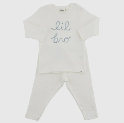 Lil Bro 2pc cotton pants set