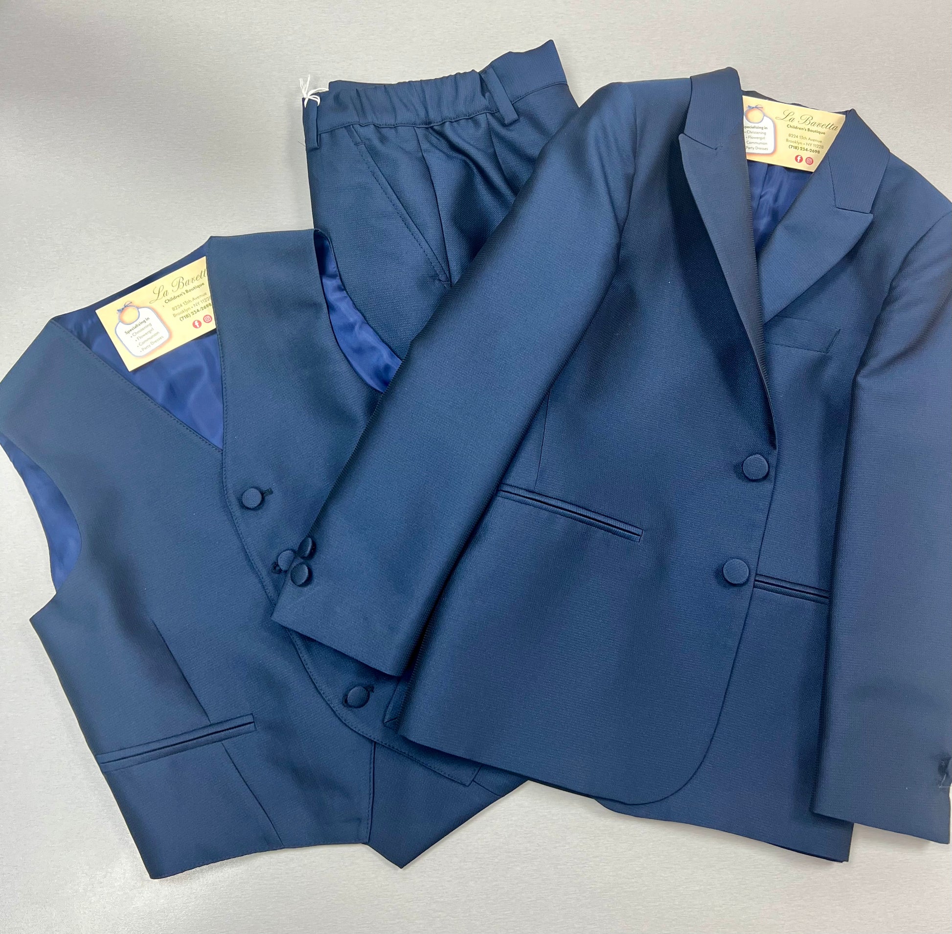 Navy communion suit best sale