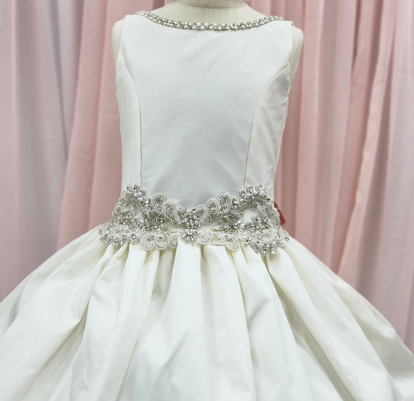 Faith Communion Gown | Girls Dress | La Bavetta | New York City
