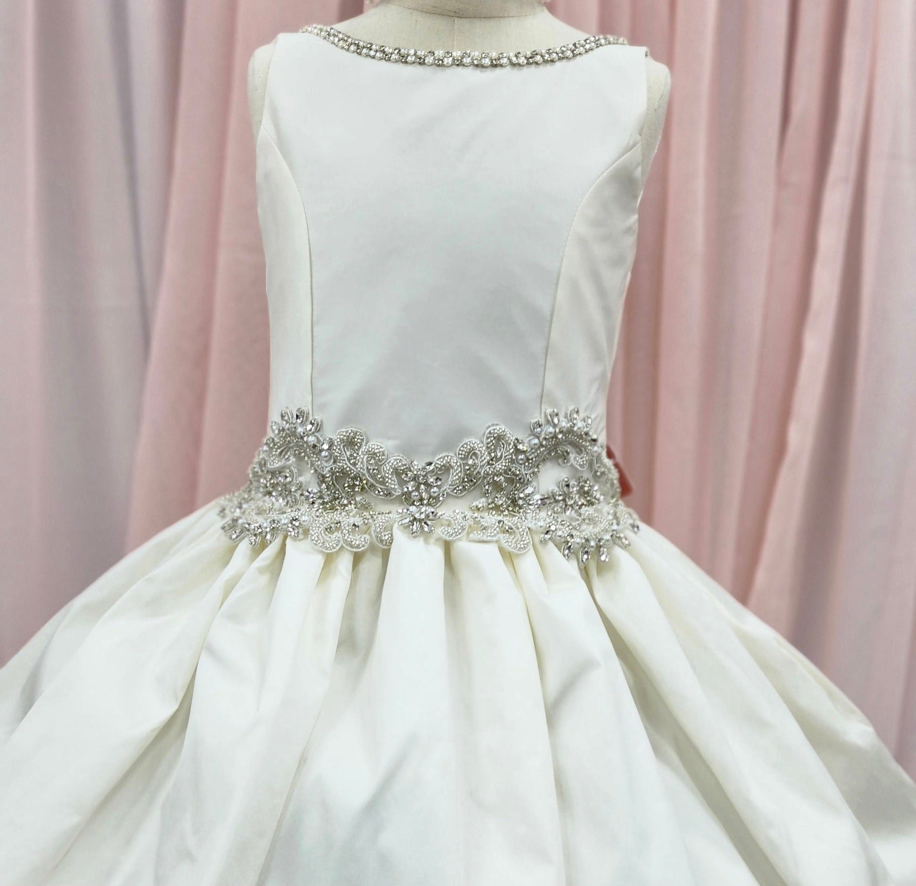 Faith Communion Gown | Girls Dress | La Bavetta | New York City