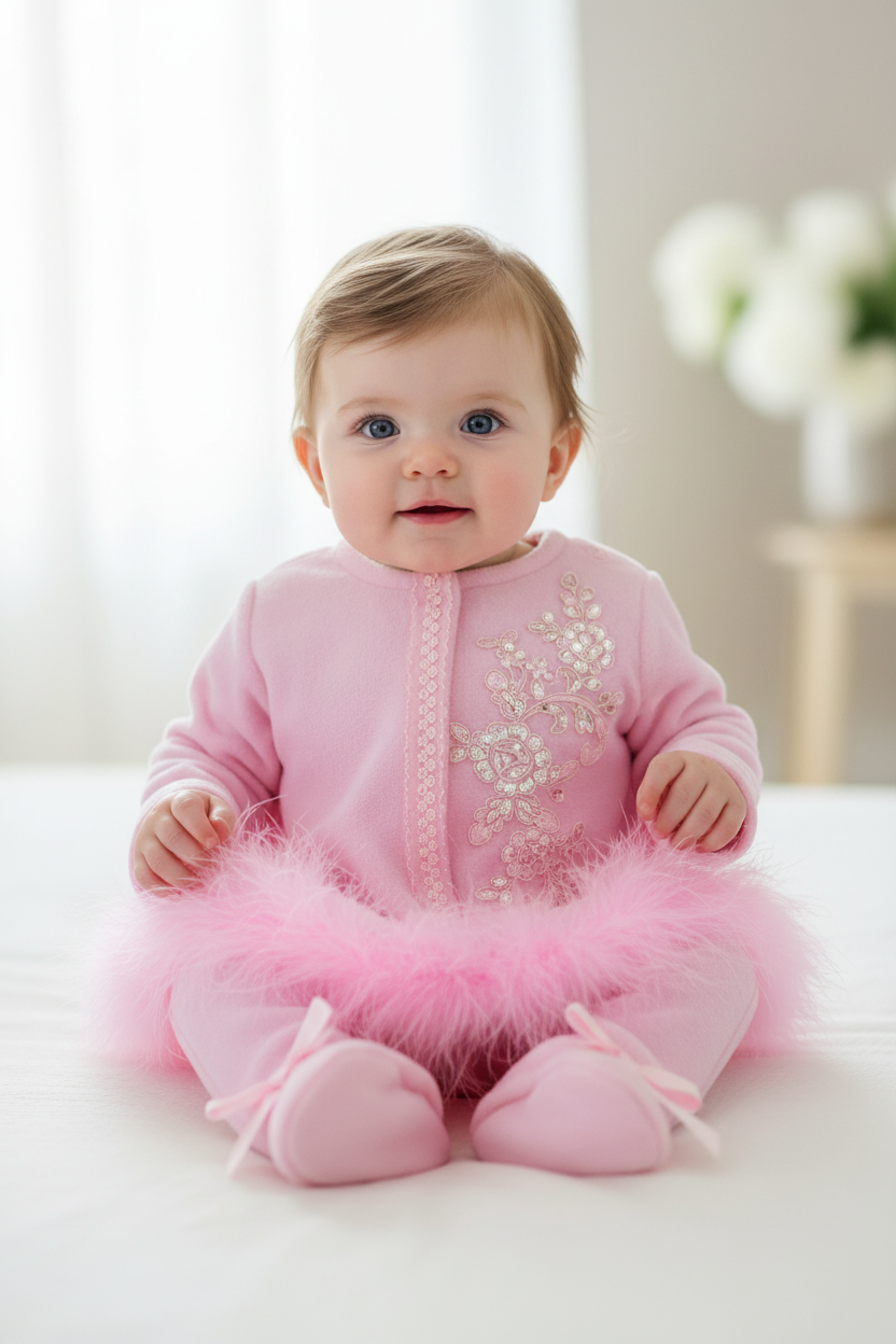 Pink Dollie pants set