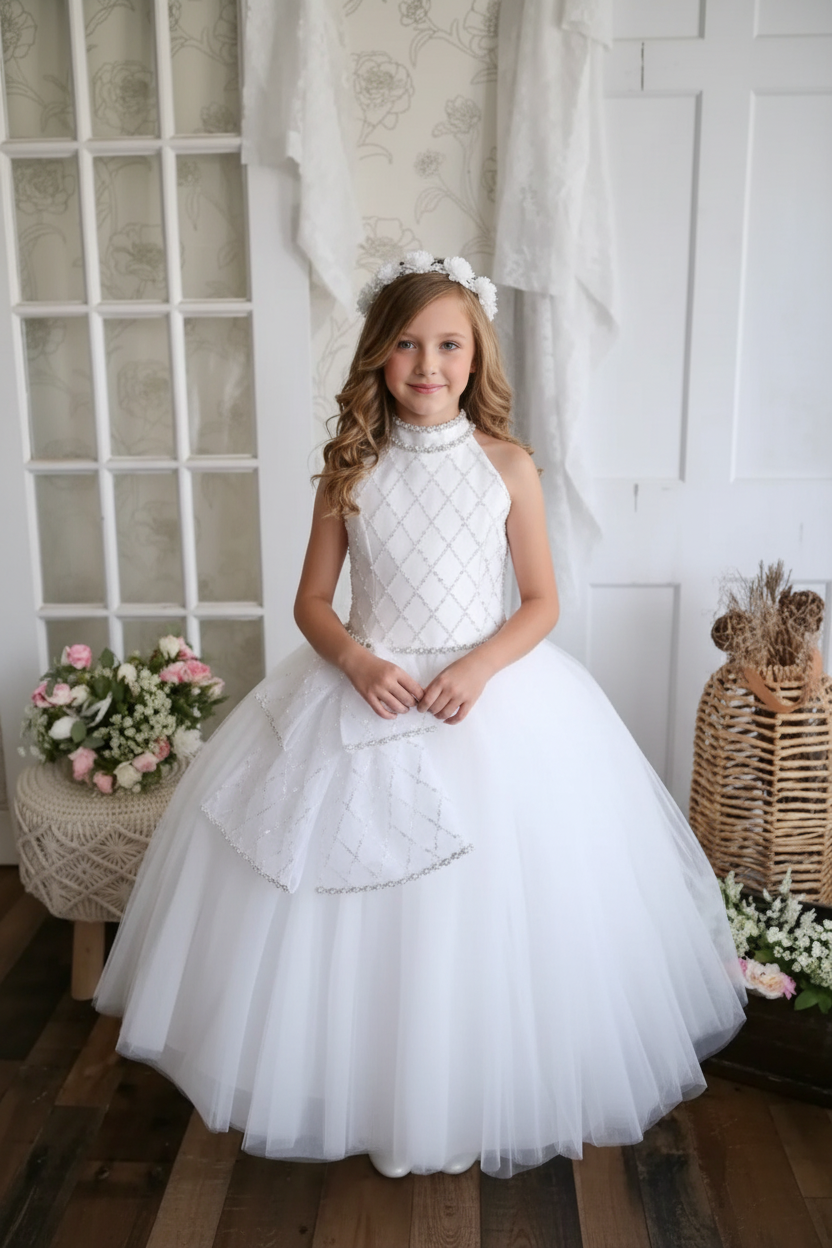 Amy Lynn Communion Dress by Christie Helene